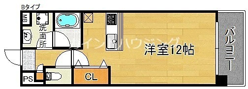 フランディルりんくう　Ⅰ 間取り