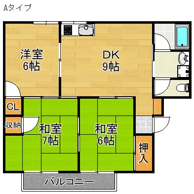 シャルム井原ノ里 間取り