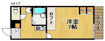 レオパレスパルフェⅡ 間取り