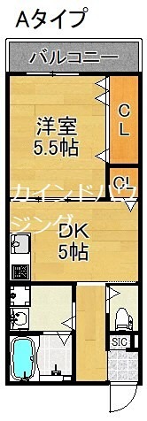 エルサ住之江 間取り