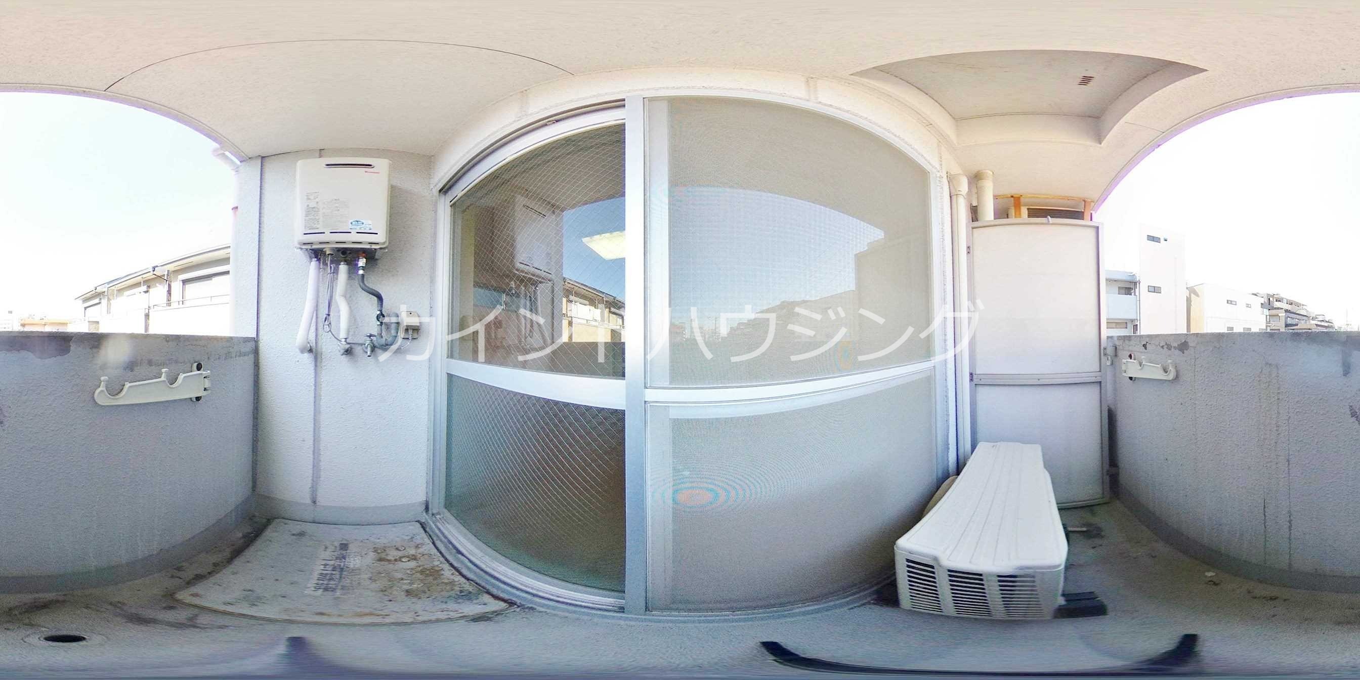 グルパ住吉大社 ベランダ