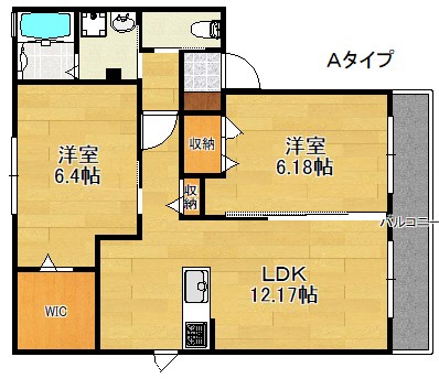 プリモソレイユ 間取り