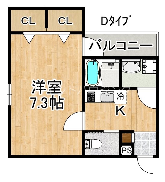 大阪府泉佐野市日根野 間取り
