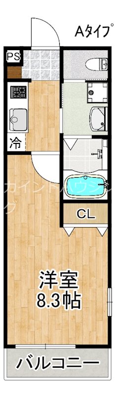大阪府泉佐野市日根野 間取り