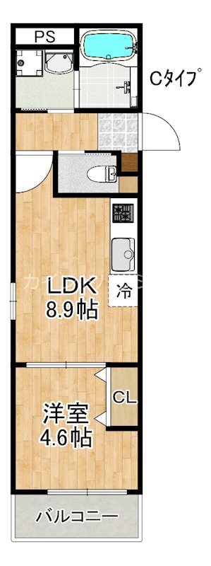 大阪府泉佐野市日根野 間取り