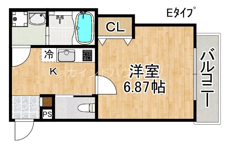 大阪府泉佐野市日根野 間取り