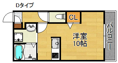 カーサ中加賀屋 間取り
