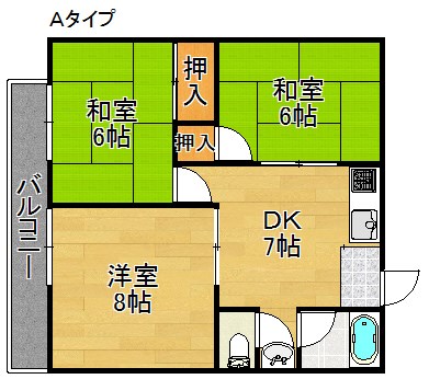 ハイツ川崎 間取り