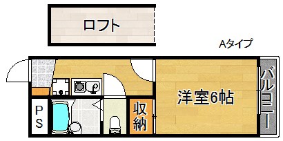 レオパレス芳山荘Ⅰ 間取り