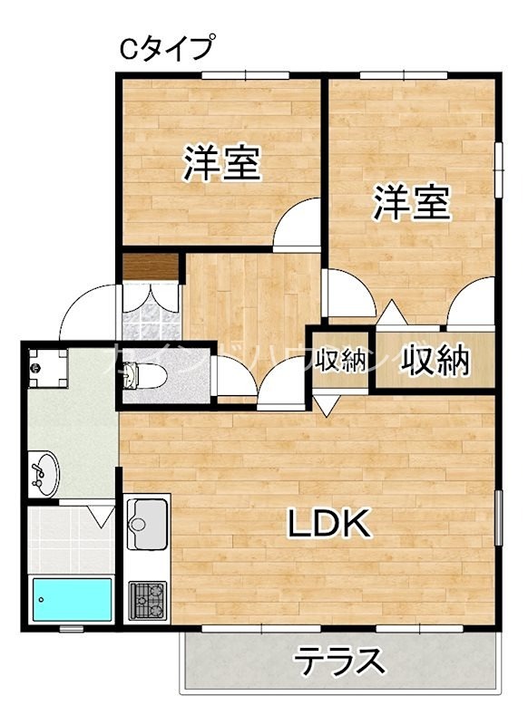 フレグランス高松 間取り