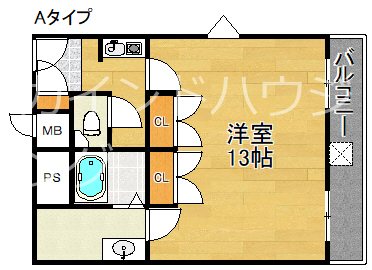 アバンティ貝塚2番館 間取り