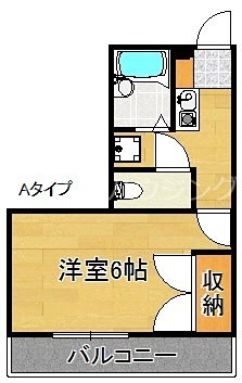 レオパレスKOKADO 間取り