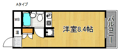 シャンソニエパレス 間取り