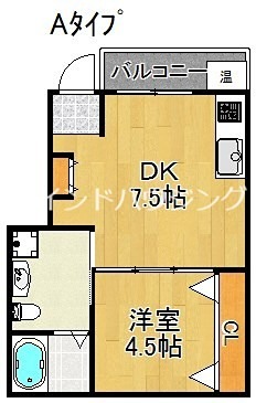 アクアコート玉出 間取り