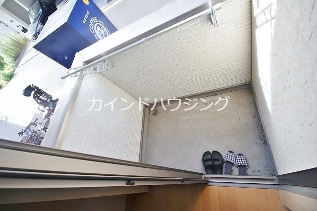 アクアコート玉出 ベランダ