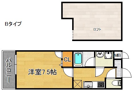 フジパレス岡田 間取り