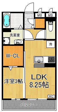 アンクレール 間取り
