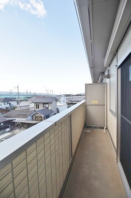 アンクレール ベランダ