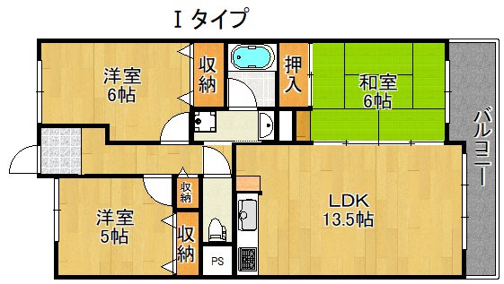 サワー・ドゥ住之江公園 間取り