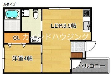 F　maison 住之江 間取り