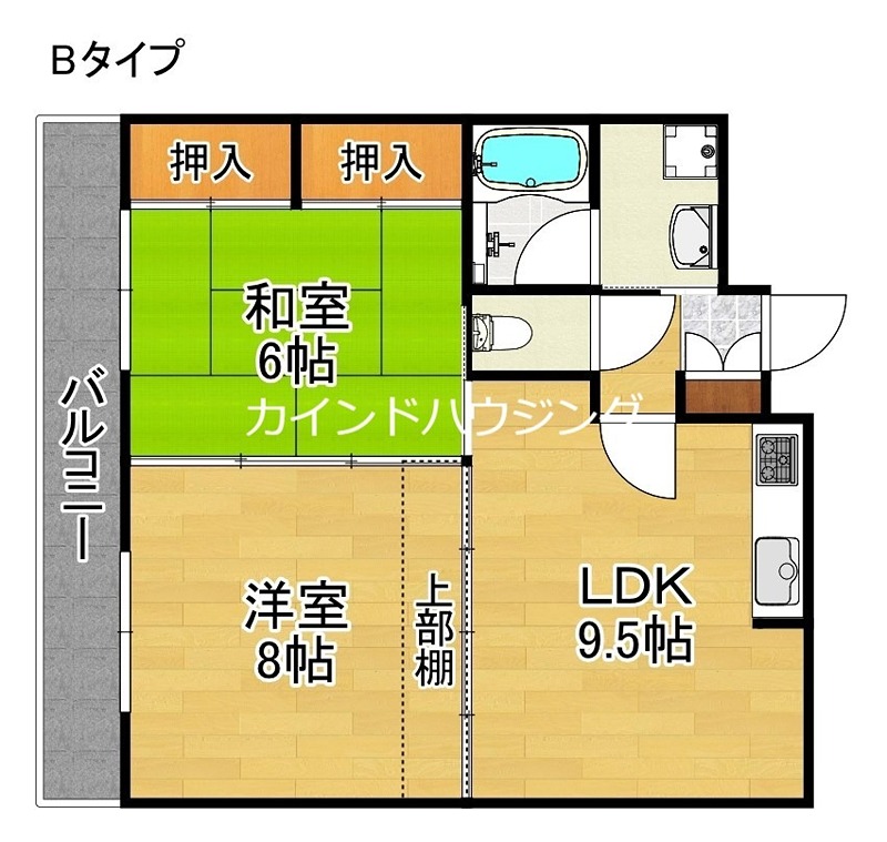シェーヌパレ 間取り