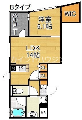 サンシャイン粉浜 間取り