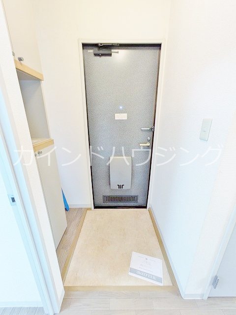 フラットコート 玄関