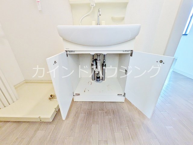 フラットコート 洗面所
