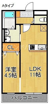 サーク羽倉崎 間取り