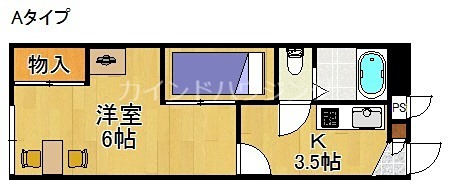 レオパレスベアフルーツ 間取り