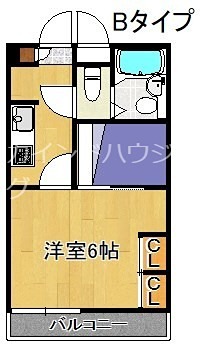 レオパレスPista B棟 間取り