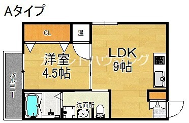Fメゾン北加賀屋Ⅳ番館  間取り