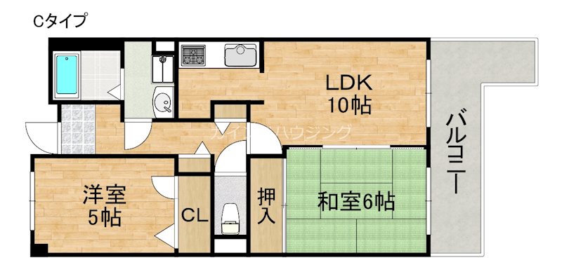 WESTヒルズ関空Ⅰ 間取り