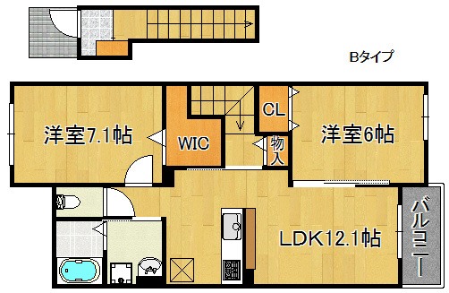 キャトルセゾン 間取り