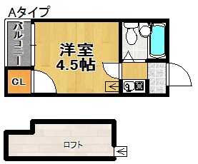 大阪府大阪市住之江区西加賀屋４丁目 間取り
