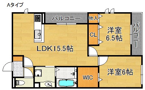 メゾンアルバ 間取り