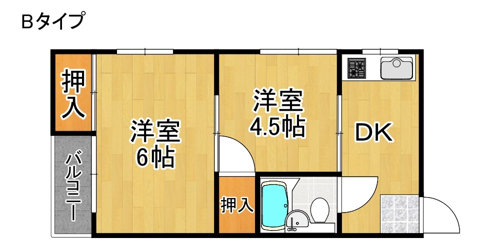 グレース岸里 間取り