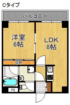 パシフィック花園町 間取り