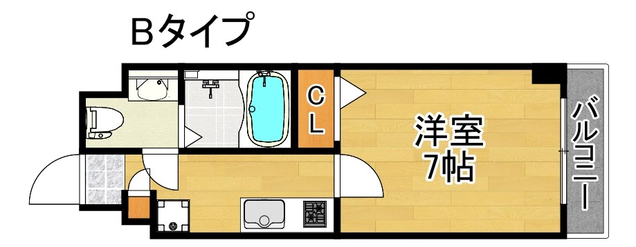 FDS KOHAMA WEST 間取り