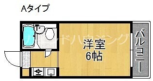 BASE-ONE貝塚 間取り