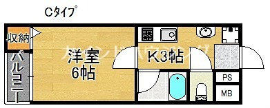 ヴィラ安立 間取り