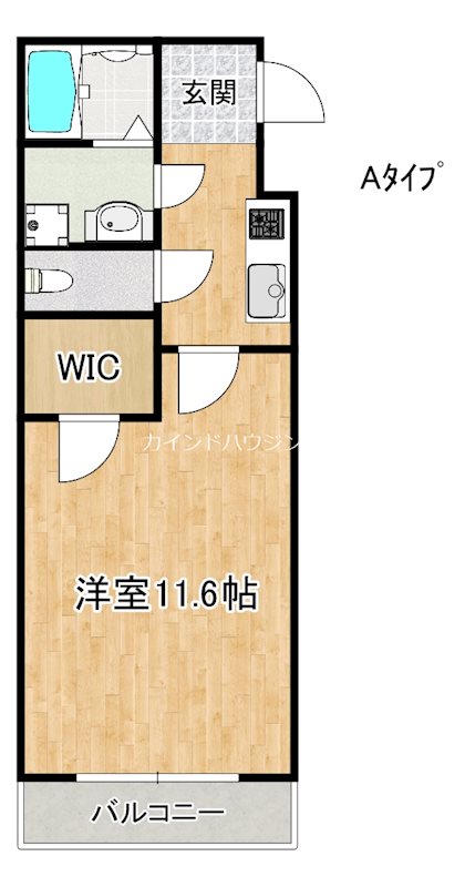 Feliz羽倉崎 間取り