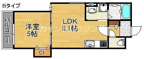 クリエオーレ上住吉 間取り