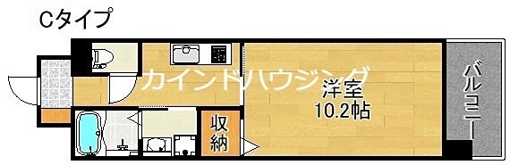 カルム　ド　アビタシオン 間取り