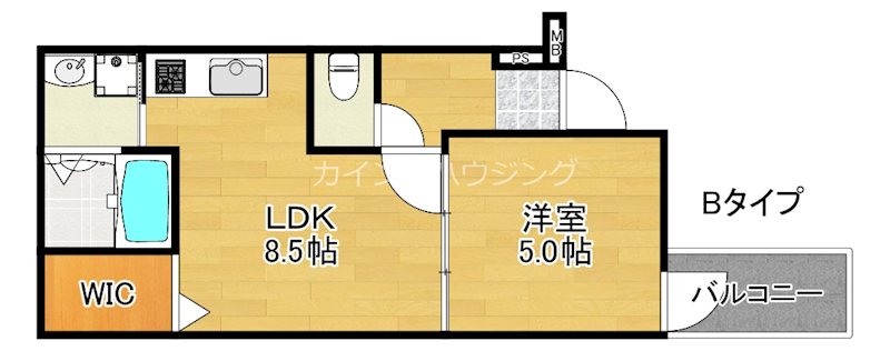 フジパレス遠里小野サウス 間取り