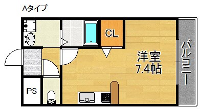 アンプルールＫ・Ｙ・Ｋ 間取り