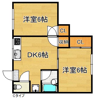 スパイラル小瀬Ⅰ 間取り
