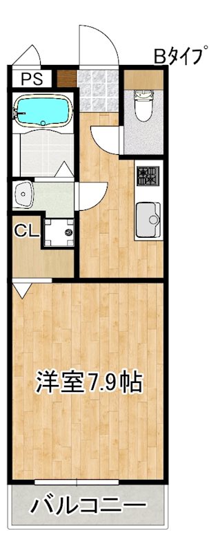 リコルテRinku 間取り