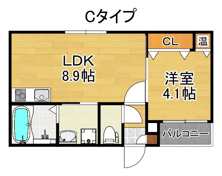 アバンティオ西住之江 間取り