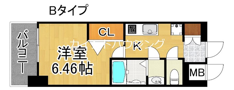 LUXENA住之江公園 間取り